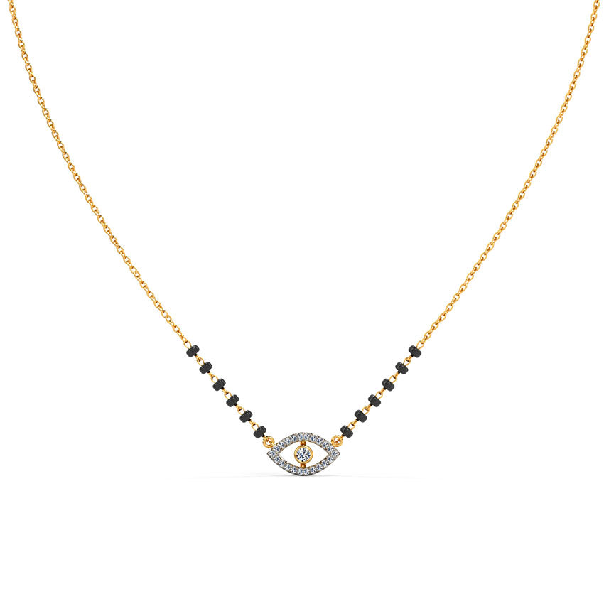 Nina Evil Eye Diamond Mangalsutra