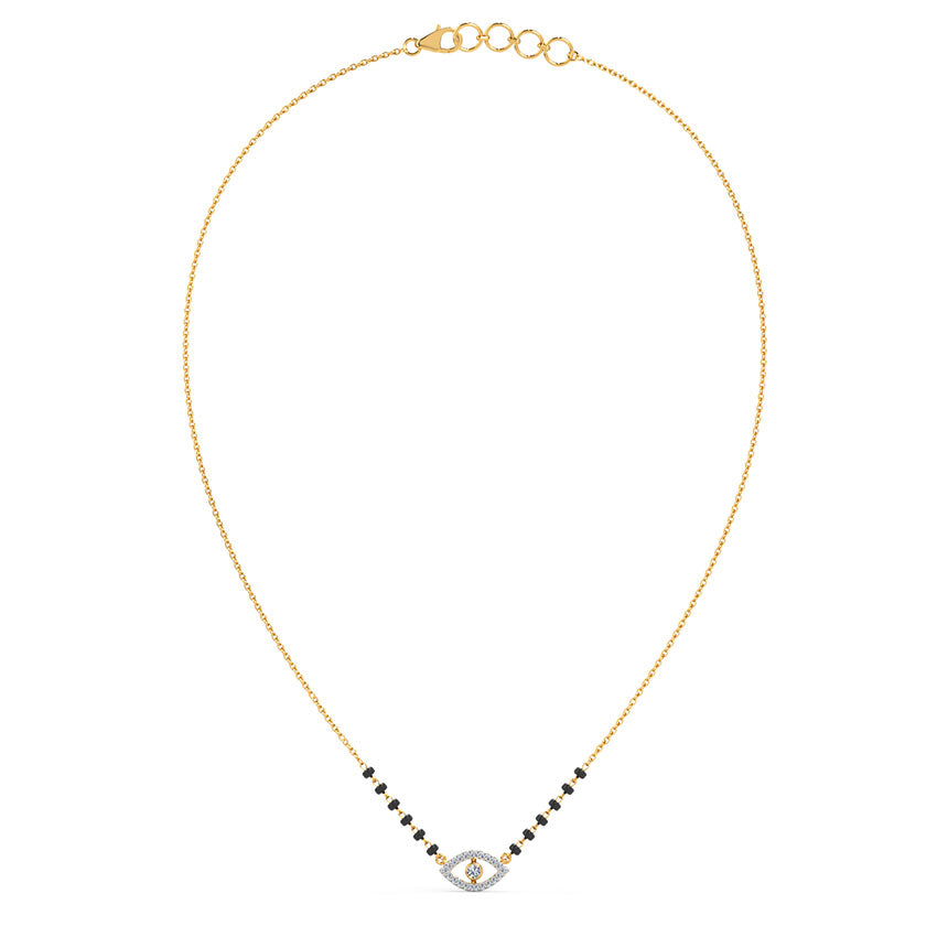 Nina Evil Eye Diamond Mangalsutra