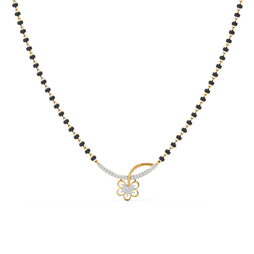 Nisha Diamond Mangalsutra