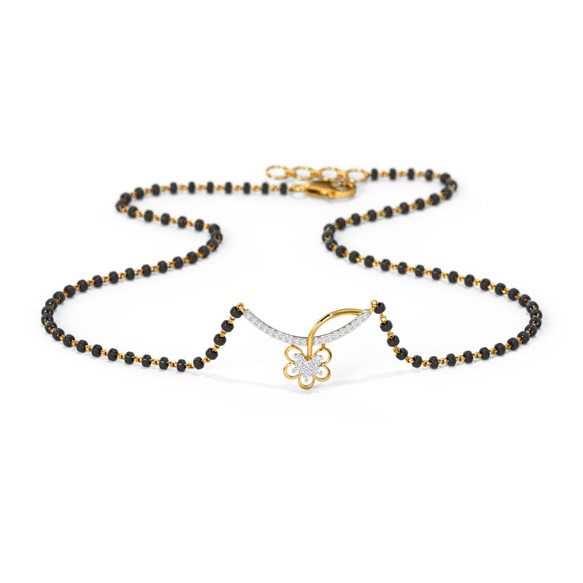Nisha Diamond Mangalsutra