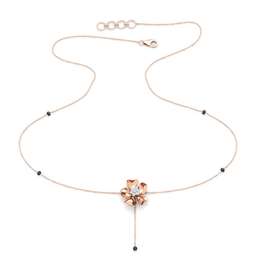 Sakura Lariat Diamond Mangalsutra