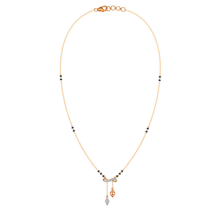 Nova Infinity Lariat Diamond Mangalsutra