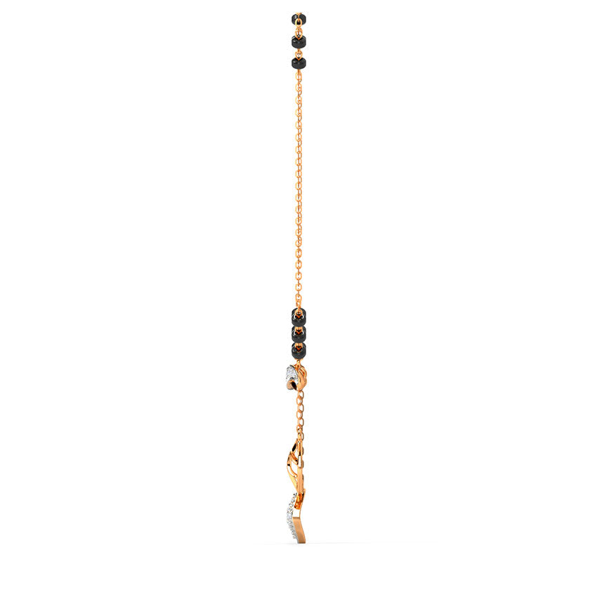 Nova Infinity Lariat Diamond Mangalsutra
