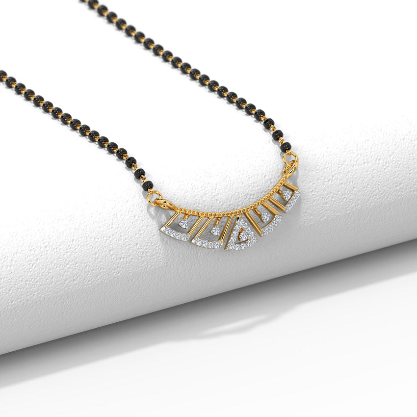 Faiza's Diamond Mangalsutra