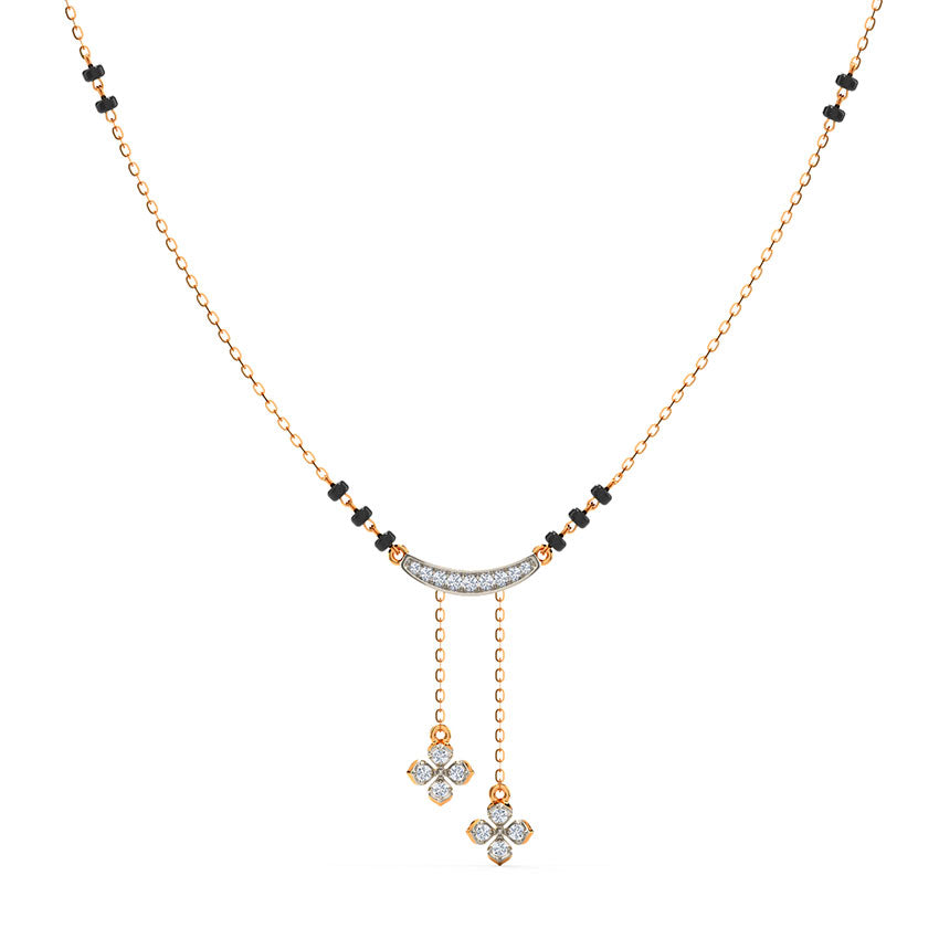Amira's Lariat Diamond Mangalsutra