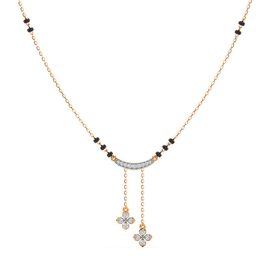 Amira's Lariat Diamond Mangalsutra