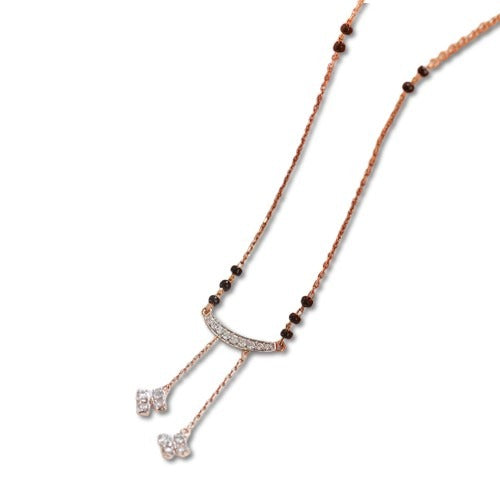 Amira's Lariat Diamond Mangalsutra