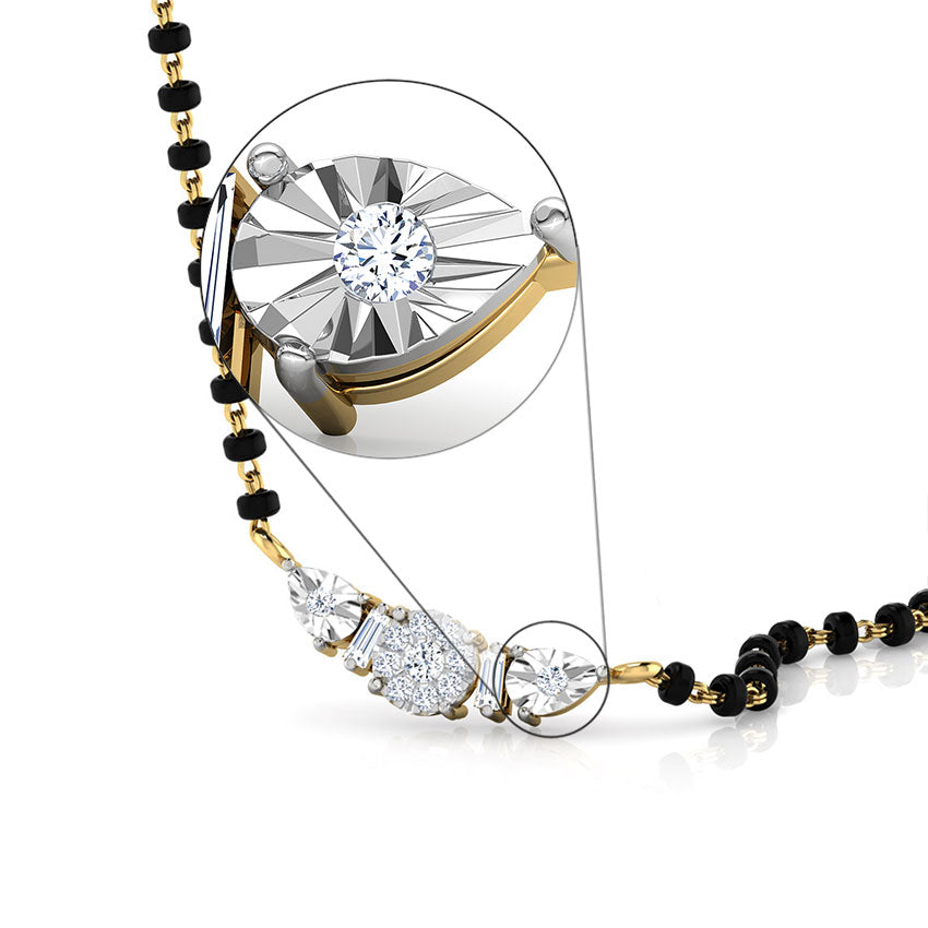 Shreya's Miracle Diamond Mangalsutra