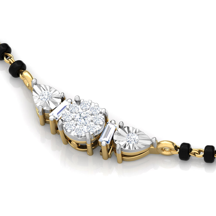Shreya's Miracle Diamond Mangalsutra