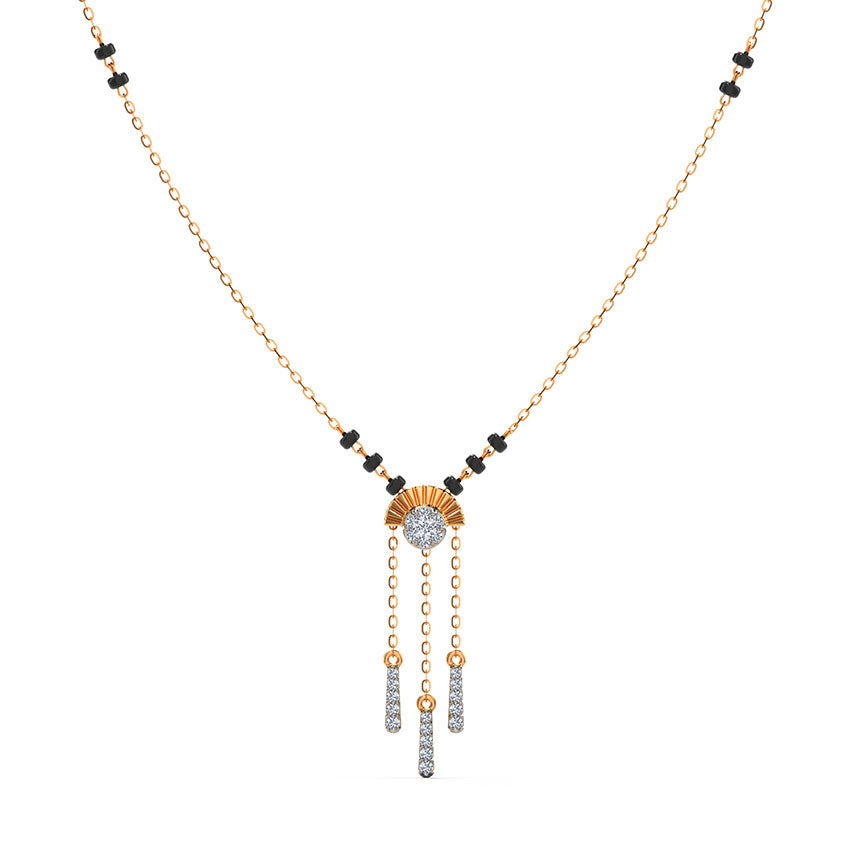 Tahiti's Lariat Diamond Mangalsutra