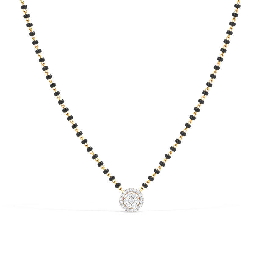 Diksha's Diamond Mangalsutra