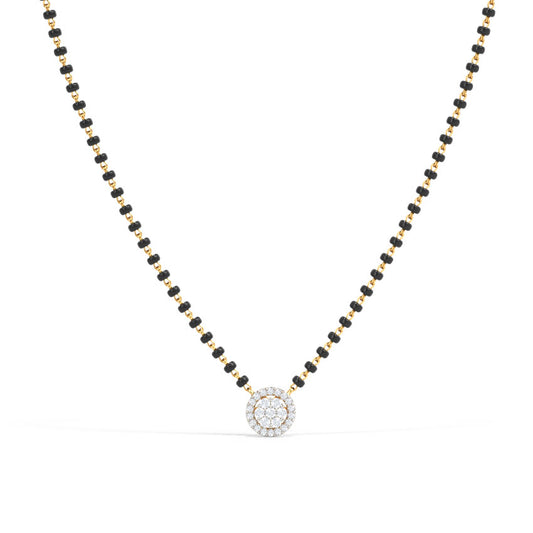 Diksha's Diamond Mangalsutra