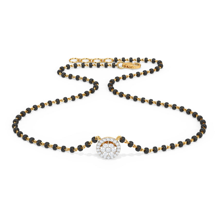 Diksha's Diamond Mangalsutra