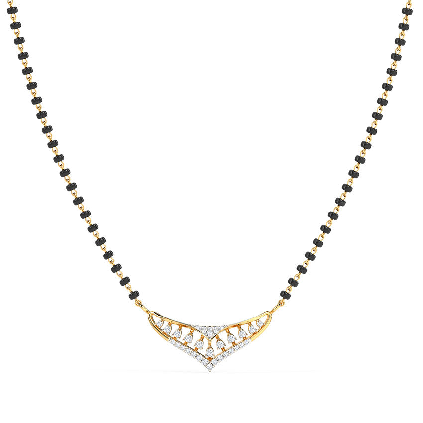 Anita's Diamond Mangalsutra