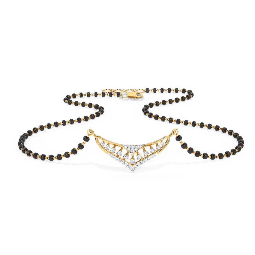 Anita's Diamond Mangalsutra