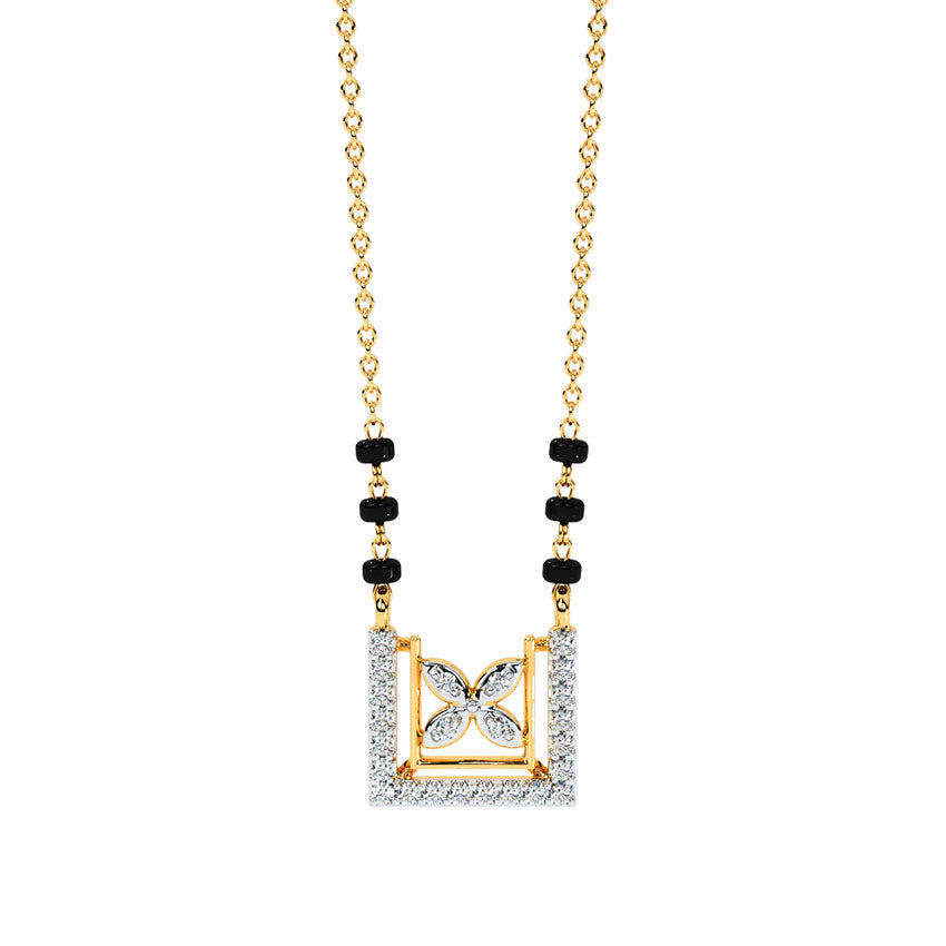 Marina's Diamond Mangalsutra