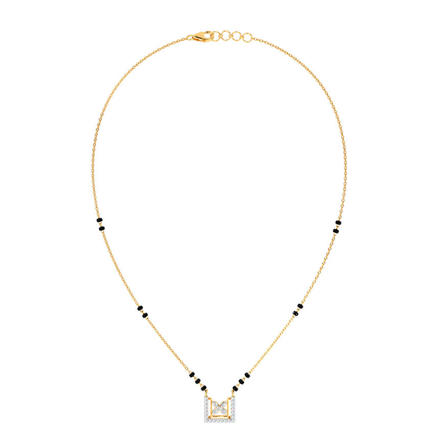 Marina's Diamond Mangalsutra