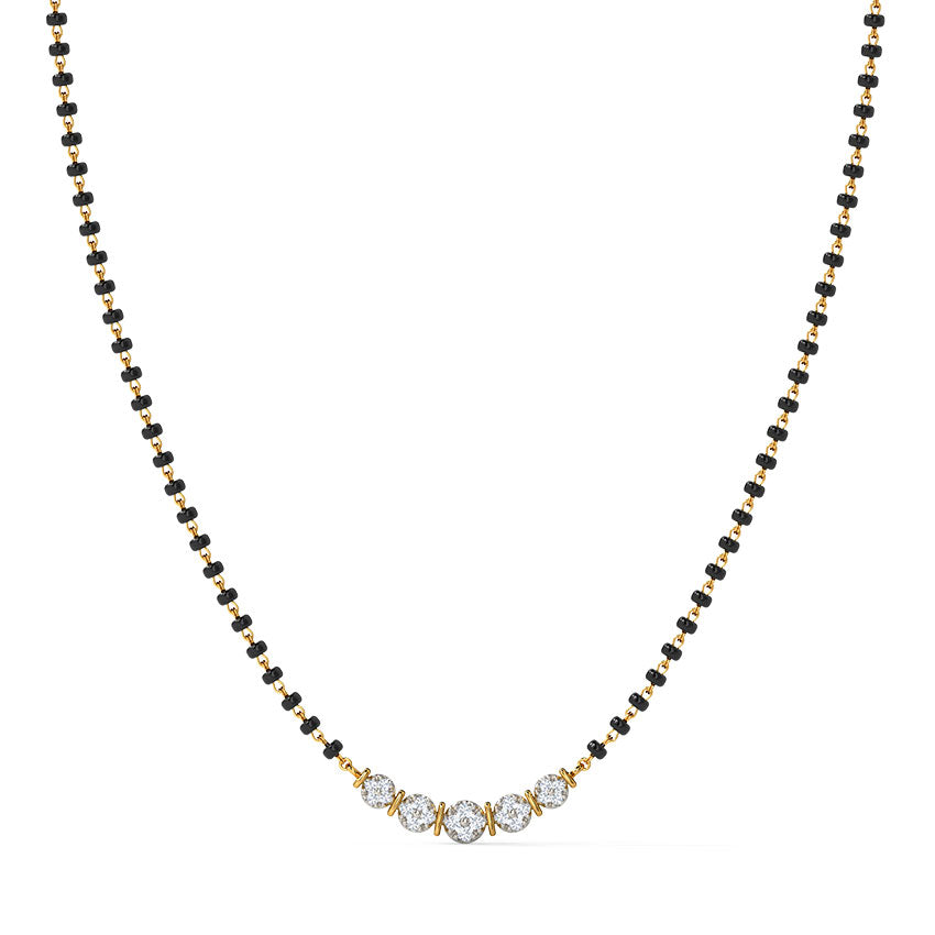 Isha's Diamond Mangalsutra
