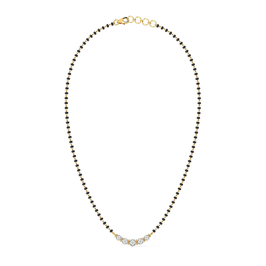 Isha's Diamond Mangalsutra
