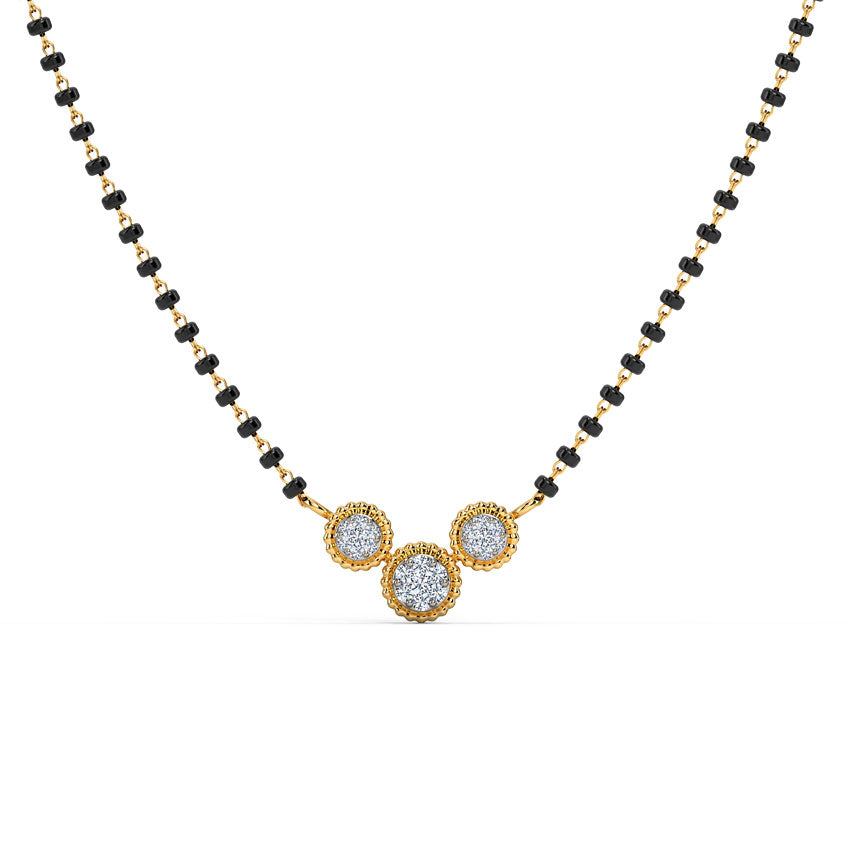 Aasiya Diamond Mangalsutra