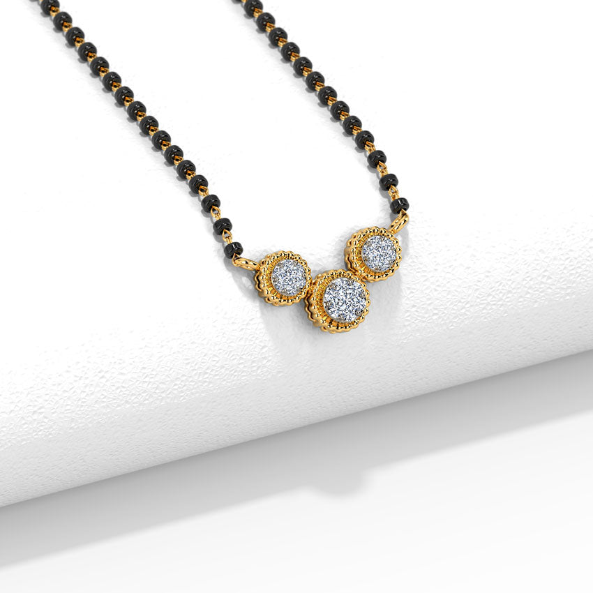 Aasiya Diamond Mangalsutra