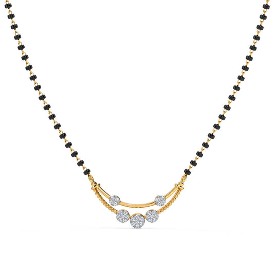 Aiza's Diamond Mangalsutra