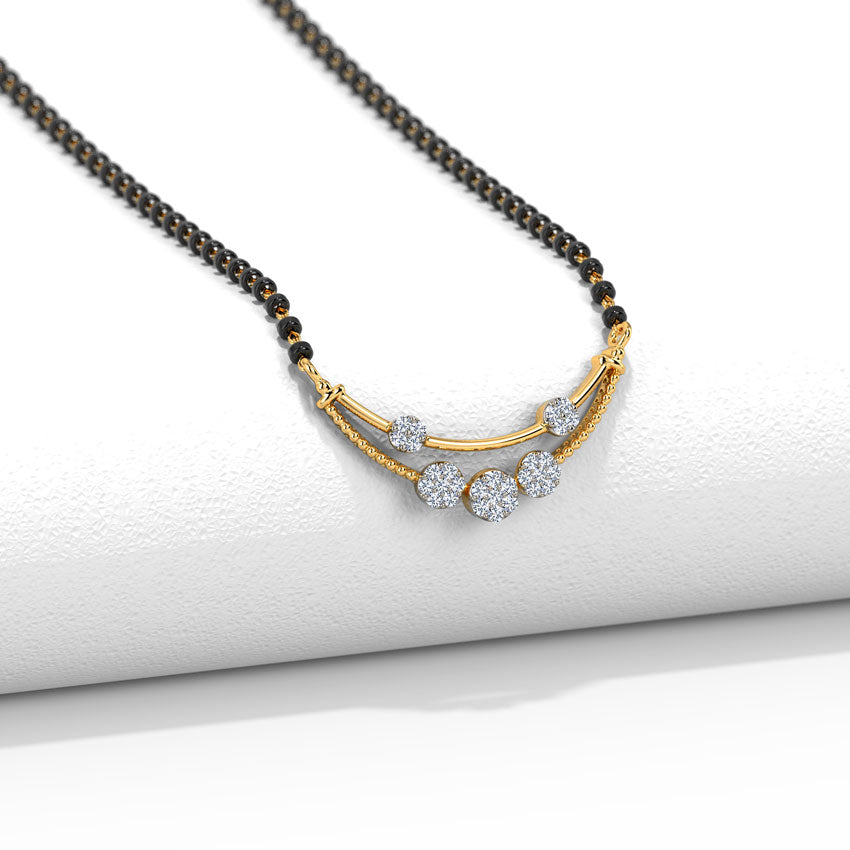 Aiza's Diamond Mangalsutra