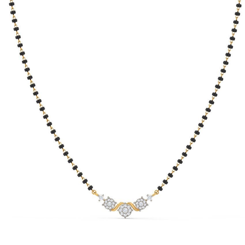 Advita Miracle Plate Diamond Mangalsutra