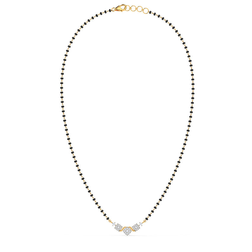 Advita Miracle Plate Diamond Mangalsutra