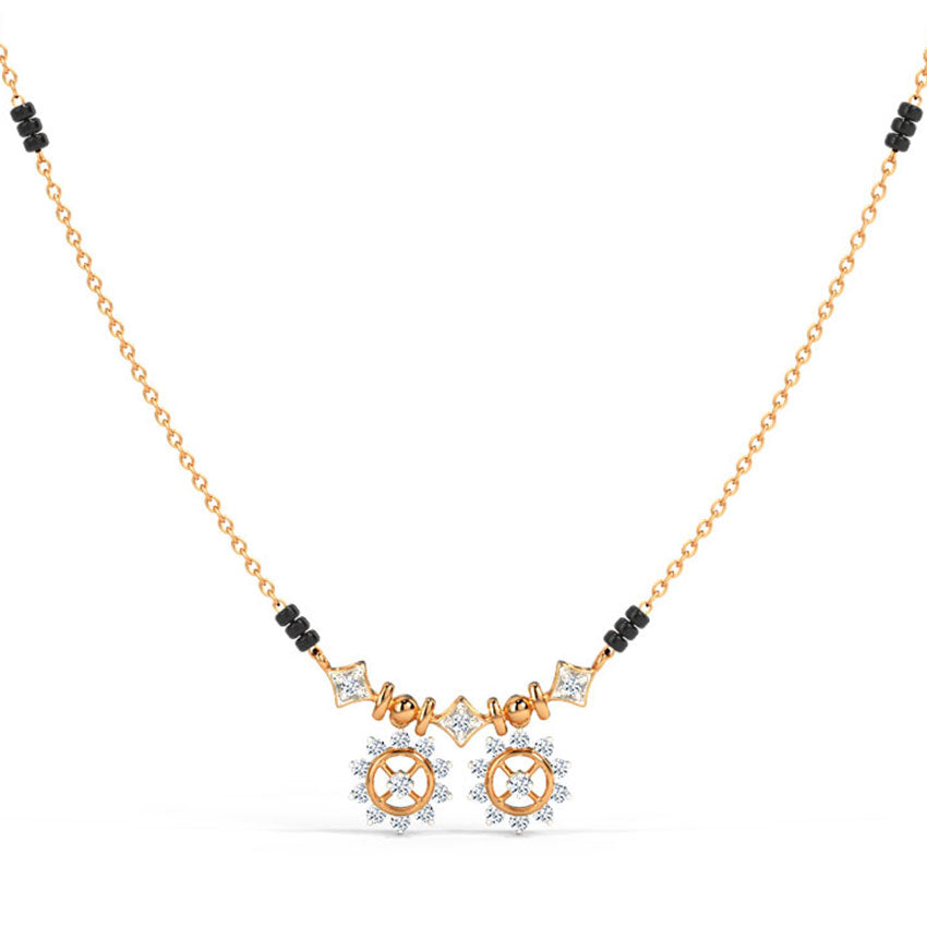 Surya Watimani Diamond Mangalsutra