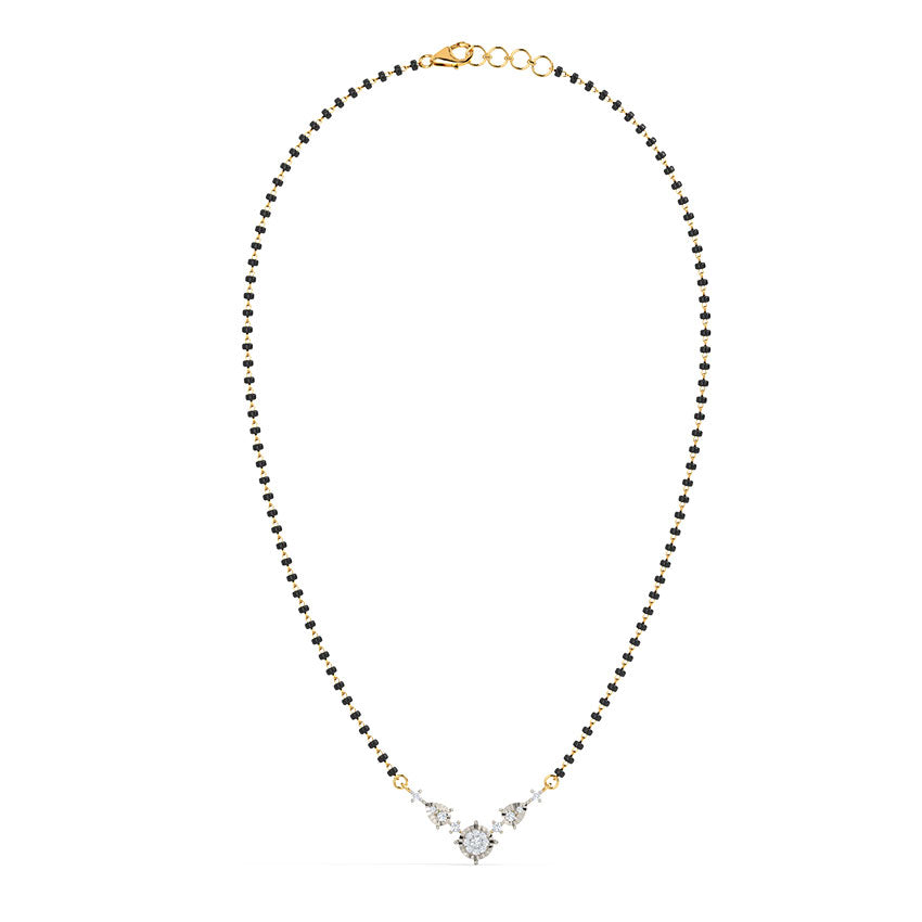 Mahima Miracle Plate Diamond Mangalsutra
