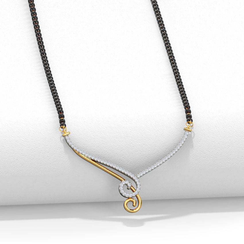 Ava Diamond Mangalsutra