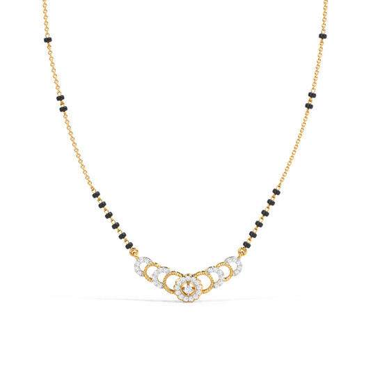 Aishy Diamond Mangalsutra