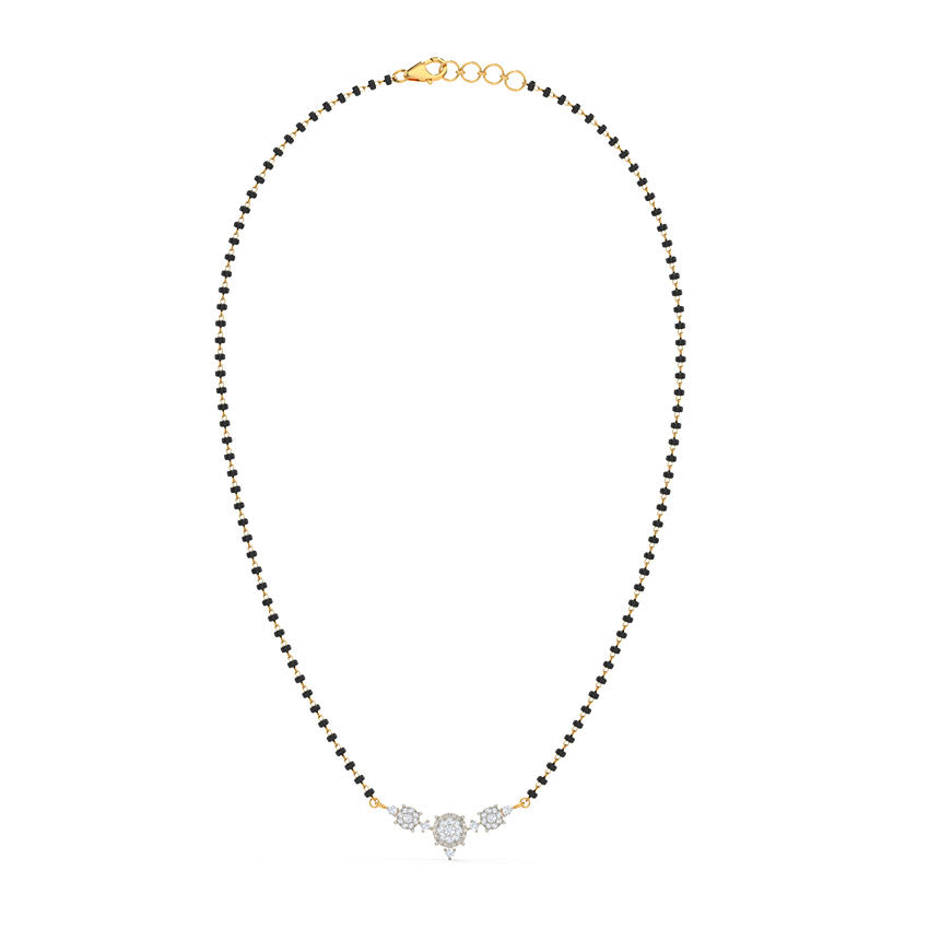 Vriti Miracle Plate Diamond Mangalsutra