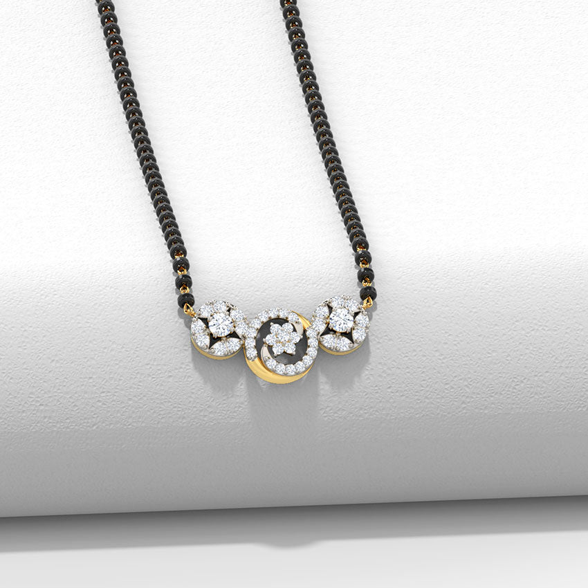 Chhavi Diamond Mangalsutra