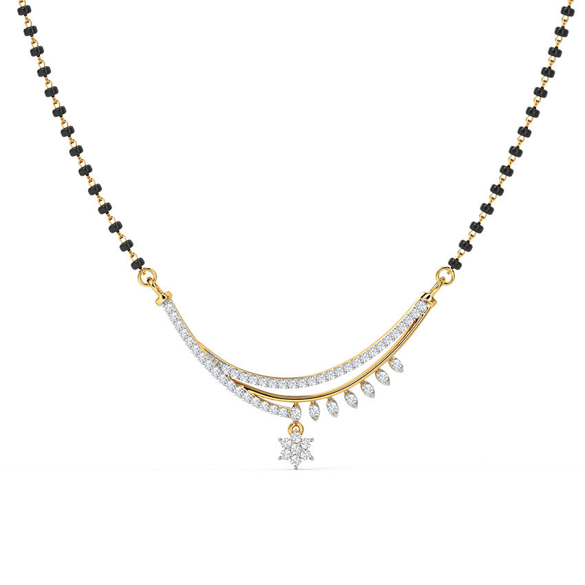 Astonishing Diamond Mangalsutra