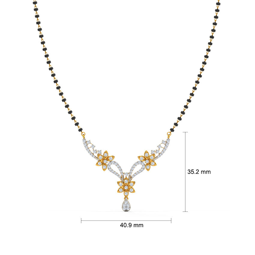 Charm Diamond Mangalsutra