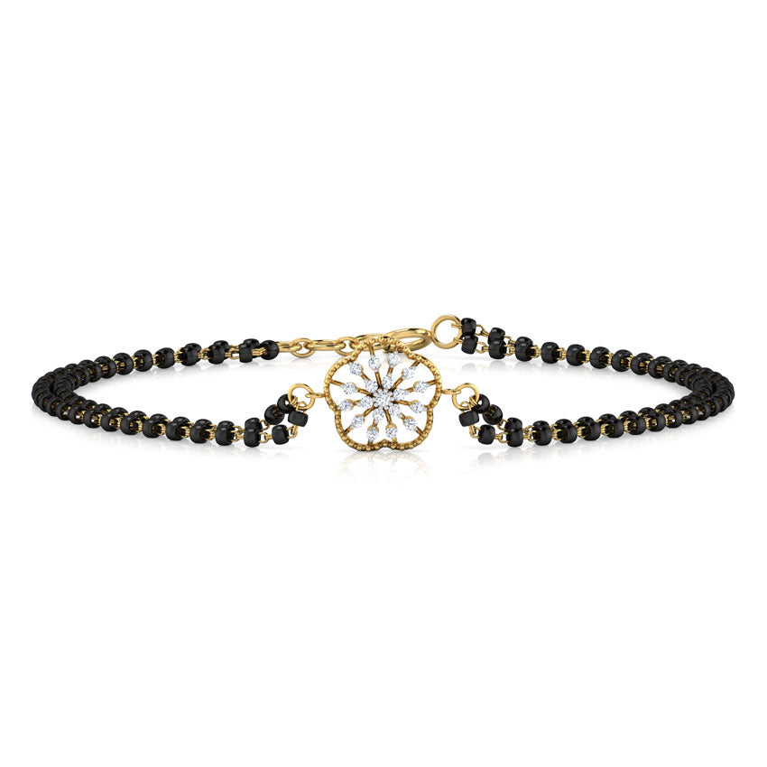 Anaya Diamond Mangalsutra Bracelet