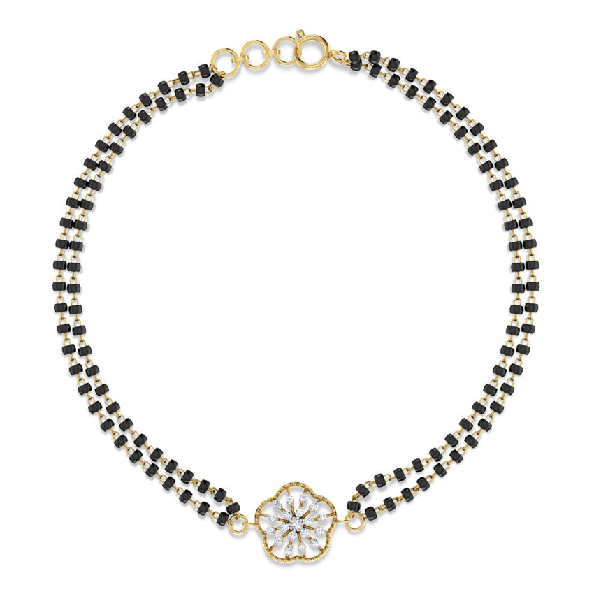 Anaya Diamond Mangalsutra Bracelet
