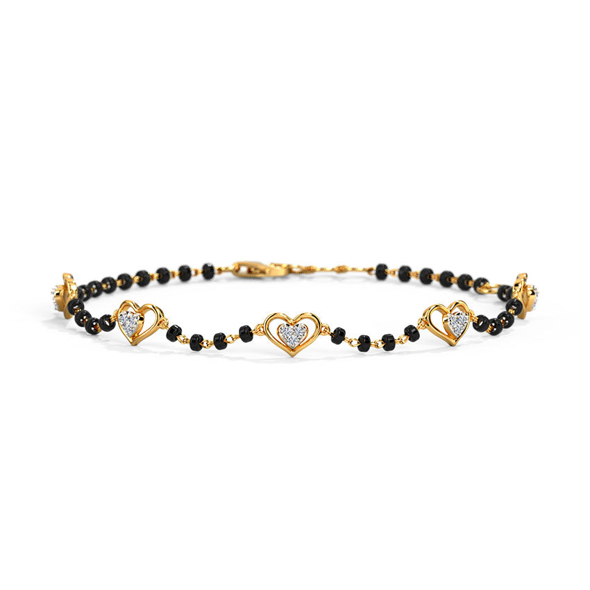 Yara Diamond Mangalsutra Bracelet