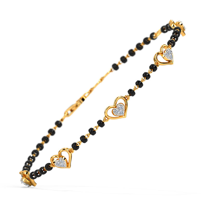 Yara Diamond Mangalsutra Bracelet