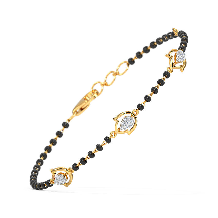 Bianca Diamond Mangalsutra Bracelet