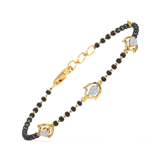 Bianca Diamond Mangalsutra Bracelet