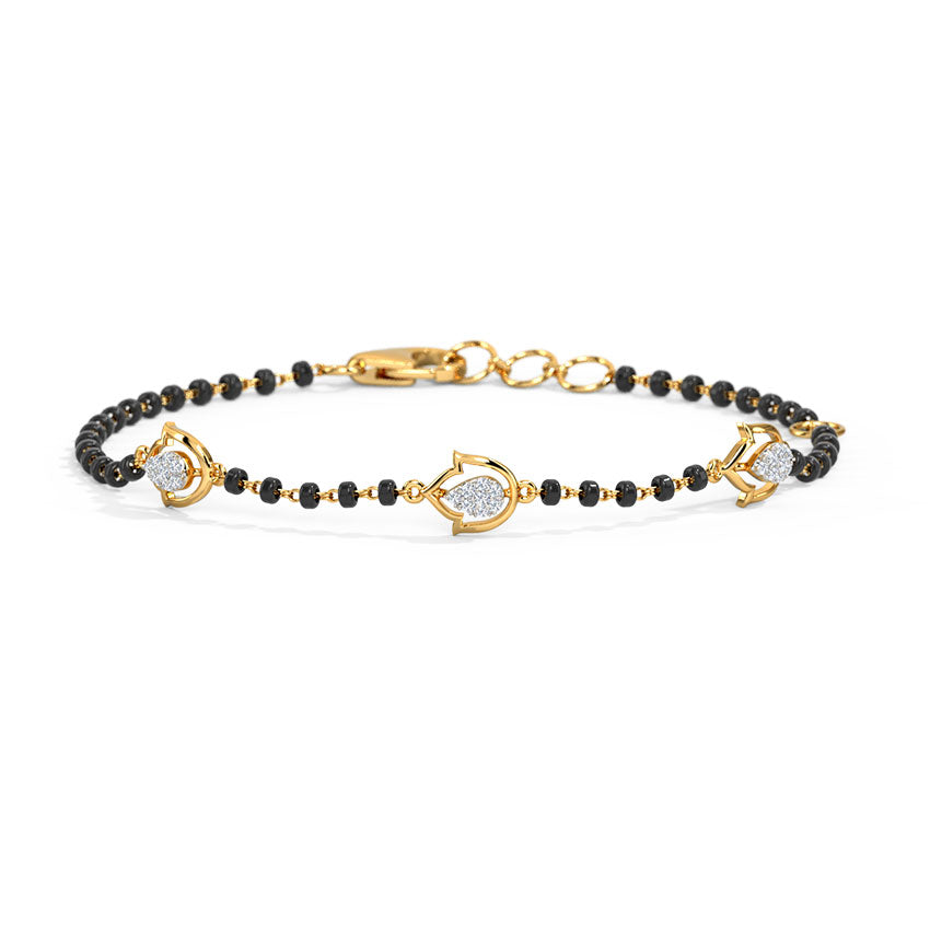 Bianca Diamond Mangalsutra Bracelet