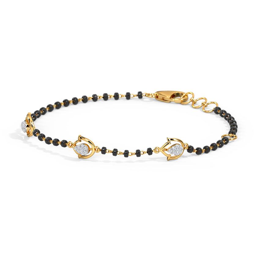 Bianca Diamond Mangalsutra Bracelet