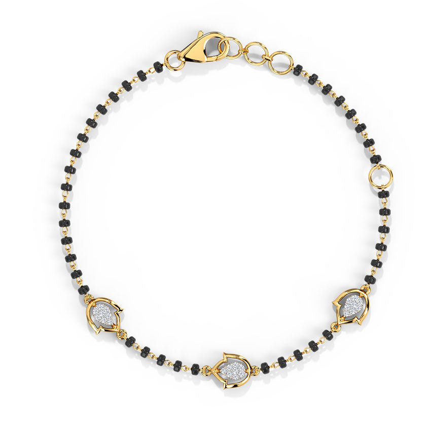 Bianca Diamond Mangalsutra Bracelet