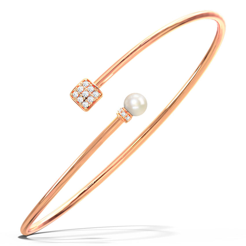 Quartet and Pearl Bracelet