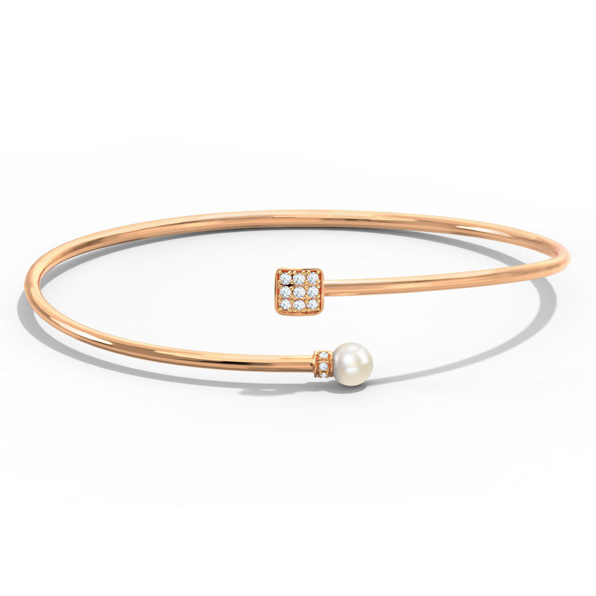 Quartet and Pearl Bracelet