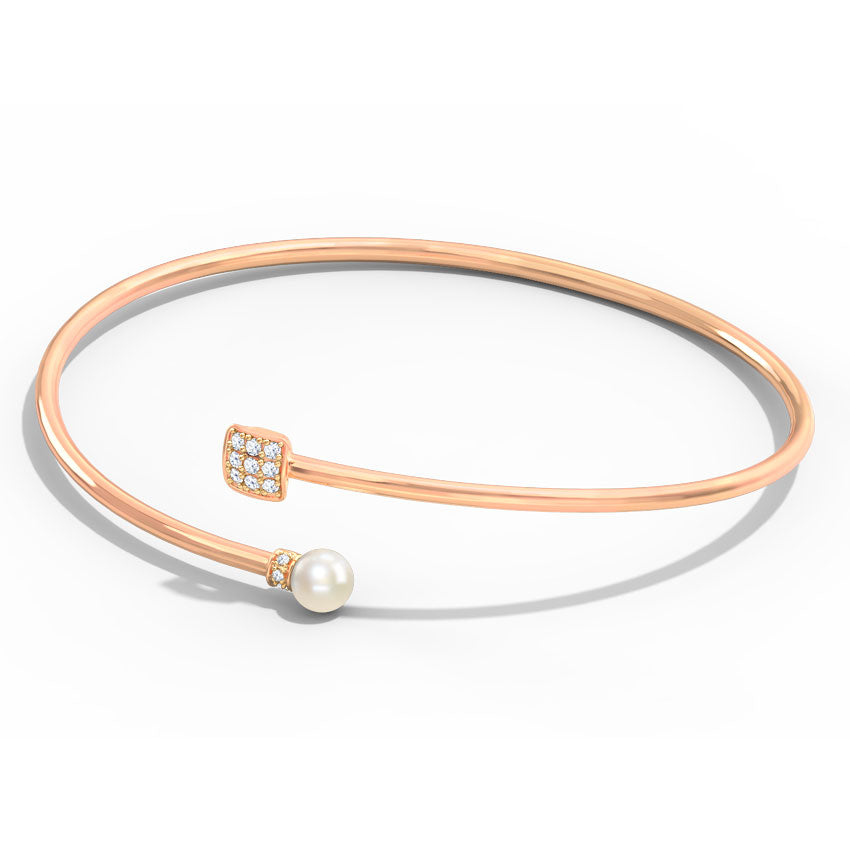 Quartet and Pearl Bracelet