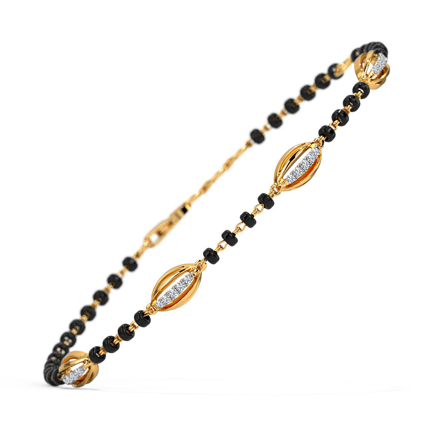 Thalia Diamond Mangalsutra Bracelet